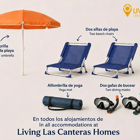 Aparthotel Living Canteras Homes - Marea Flats Las Palmas de Gran Canaria